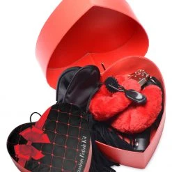 Frisky Passion Fetish Kit With Heart Gift Box