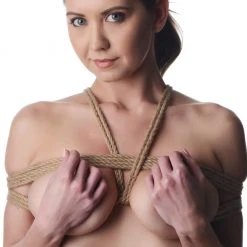 Master Series BDSM Sub-Tied Hemp Bondage Rope -10M