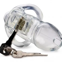 Master Series BDSM Captor Chastity Cage - Large