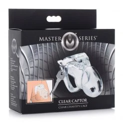 Master Series BDSM Captor Chastity Cage - Large