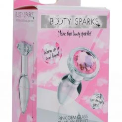 Booty Sparks Gem Glass Anal Plug - Medium 12 Booty Sparks Gem Glass Anal Plug - Medium