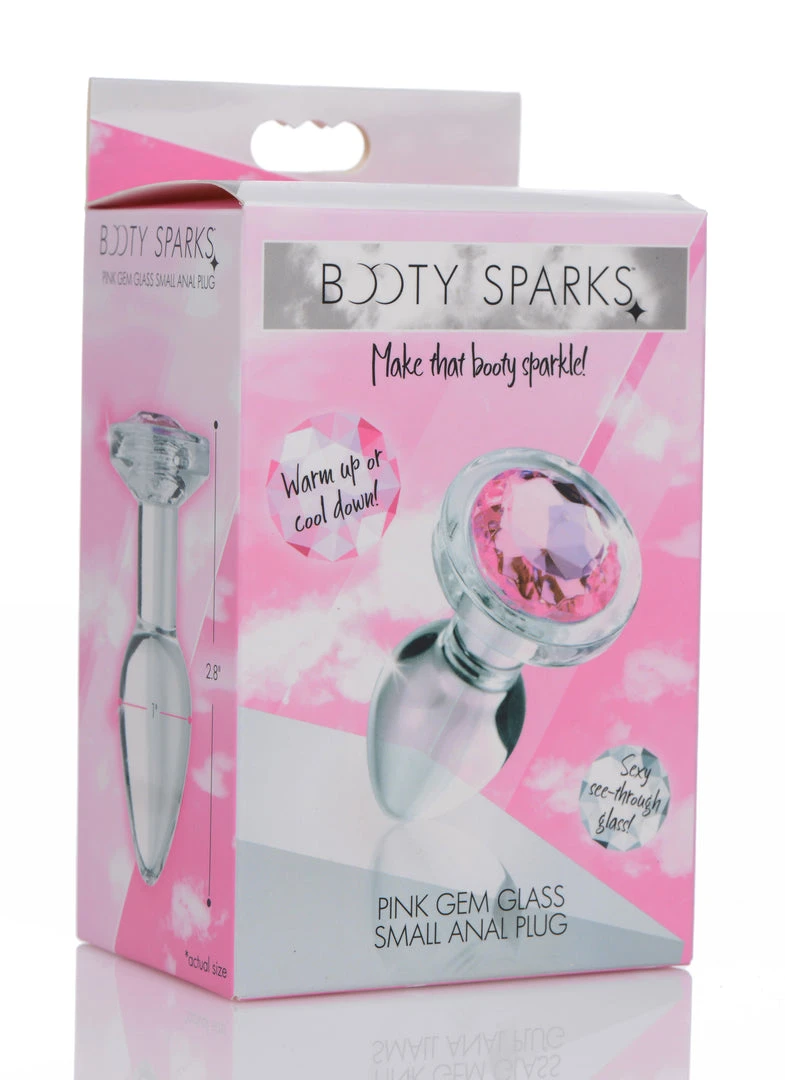 Booty Sparks Gem Glass Anal Plug - Medium 6 Booty Sparks Gem Glass Anal Plug - Medium