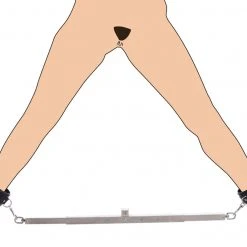 Master Series Squat Anal Impaler With Spreader Bar And Cuffs BDSM