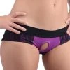 Strap U Lace Envy Crotchless Panty Harness - L-XL