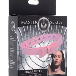 Master Series BDSM Golden Kitty Cat Bell Collar - /Gold 15 Master Series BDSM Golden Kitty Cat Bell Collar - /Gold