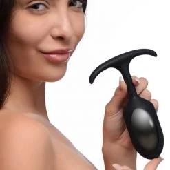 Heavy Hitters Premium Silicone Weighted Anal Plug - Large