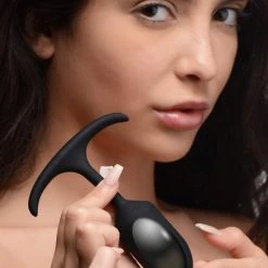 Heavy Hitters Premium Silicone Weighted Anal Plug - Large