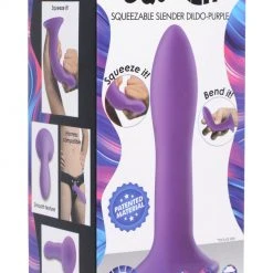 Squeeze-It Squeezable Slender Dildo -