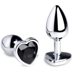 Booty Sparks Heart Gem Anal Plug - Large