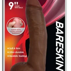 Jock Dark Bareskin Dildo With Balls - 10 Inch Dildos & Strap-Ons 24 Jock Dark Bareskin Dildo With Balls - 10 Inch Dildos & Strap-Ons