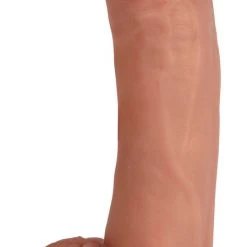 Dildos & Strap-Ons Jock Light Bareskin Vibrating Dildo With Balls - 10 Inch