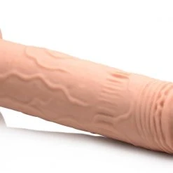 Thump It 7X Remote Control Vibrating And Thumping Dildo - Dark