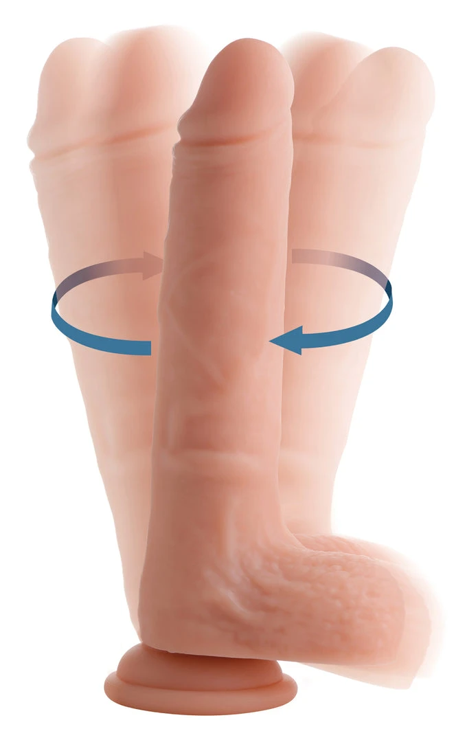 Jock Dark Bareskin Dildo With Balls - 10 Inch Dildos & Strap-Ons 8 Jock Dark Bareskin Dildo With Balls - 10 Inch Dildos & Strap-Ons