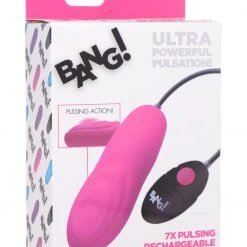 Bang 7X Pulsing Rechargeable Silicone Vibrator - Vibrators
