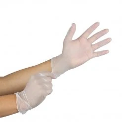 Unbranded BDSM Vinyl Powder Free Gloves - Small