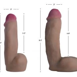 Loadz Dual Density Squirting Dildo - 8 Inch Dildos & Strap-Ons