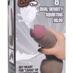 Loadz Dual Density Squirting Dildo - 8 Inch Dildos & Strap-Ons