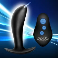 Zeus Electrosex 64X Pro-Shocker Vibrating And E-stim Prostate Plug BDSM