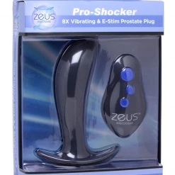 Zeus Electrosex 64X Pro-Shocker Vibrating And E-stim Prostate Plug BDSM 11 Zeus Electrosex 64X Pro-Shocker Vibrating And E-stim Prostate Plug BDSM