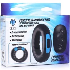 Trinity Vibes Remote Control 7X Silicone Cock Ring