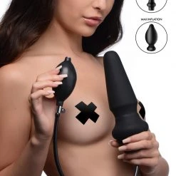 Master Series Ass-Pand Large Inflatable Silicone Anal Plug