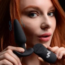 Bang Remote Control 21X Vibrating Silicone Butt Plug -