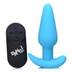 Bang Remote Control 21X Vibrating Silicone Butt Plug -