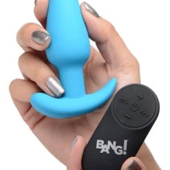 Bang Remote Control 21X Vibrating Silicone Butt Plug -