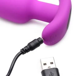 Bang Remote Control 21X Vibrating Silicone Butt Plug -