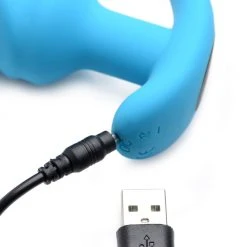 Bang Remote Control 21X Vibrating Silicone Swirl Butt Plug -