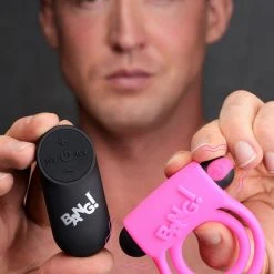 Bang Remote Control 28X Vibrating Cock Ring And Bullet -