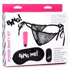 Bang Power Panty Remote Control Bullet Kit Couples 13 Bang Power Panty Remote Control Bullet Kit Couples
