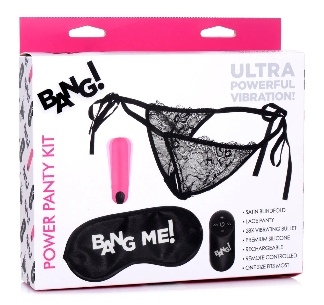 Bang Power Panty Remote Control Bullet Kit Couples 7 Bang Power Panty Remote Control Bullet Kit Couples