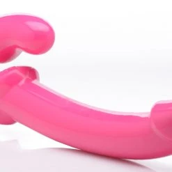 Strap U Dildos & Strap-Ons 7X Revolver Slim 8 Inch Vibrating Strapless Strap-on