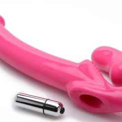 Strap U Dildos & Strap-Ons 7X Revolver Slim 8 Inch Vibrating Strapless Strap-on