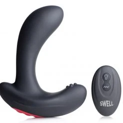 Swell 10X Inflatable And Vibrating Silicone Prostate Plug Anal