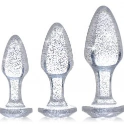Booty Sparks Glitter Gem Anal Plug Set - 27 Booty Sparks Glitter Gem Anal Plug Set -