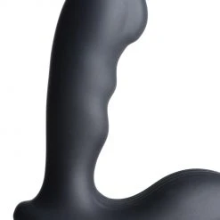 Alpha-Pro 7X P-Strap Milking And Vibrating Prostate Stimulator With Cock And Ball Harness