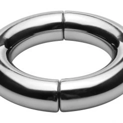 Master Series Penis Pleasure Mega Magnetize Stainless Steel Magnetic Cock Ring