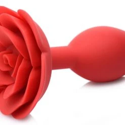 Master Series Booty Bloom Silicone Rose Anal Plug - Medium