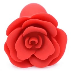 Master Series Booty Bloom Silicone Rose Anal Plug - Medium