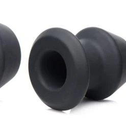 Master Series Gape-Grommets 3 Piece Hollow Silicone Anal Dilator Set