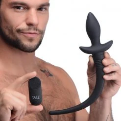 Tailz Remote Control Wagging And Vibrating Puppy Tail Anal Plug
