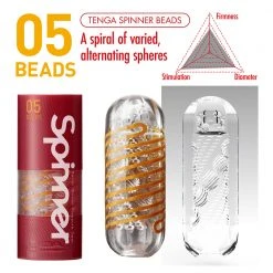 Tenga Spinner - 05 Beads Stroker Penis Pleasure