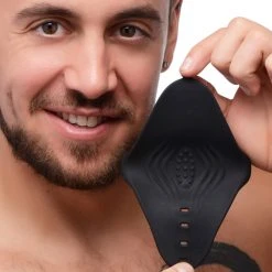 Trinity Vibes 10X Pleasure Stroke Vibrating Silicone Penis Sleeve