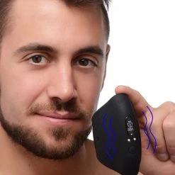 Trinity Vibes 10X Pleasure Stroke Vibrating Silicone Penis Sleeve