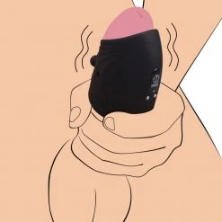 Trinity Vibes 10X Pleasure Stroke Vibrating Silicone Penis Sleeve