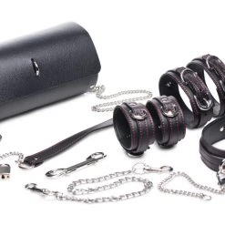Master Series Kinky Clutch Bondage Set With Carrying Case