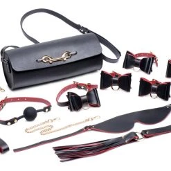 Master Series And Red Bow Bondage Set With Carry Case