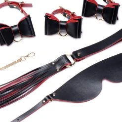 Master Series And Red Bow Bondage Set With Carry Case